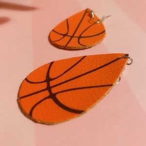 Faux Leather Earrings
